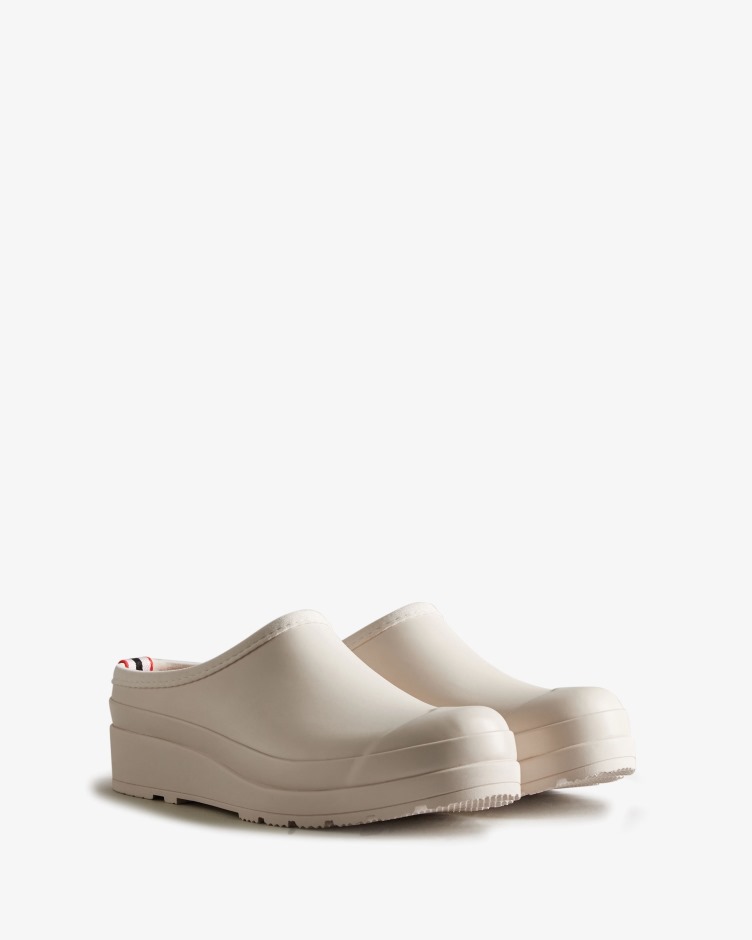 Tamancos De Jogo Para Mulheres Caçadores Cinza Claro